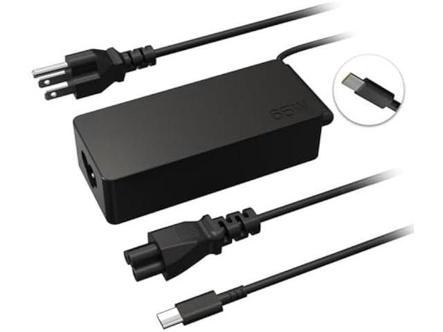 65W 45W USB C Laptop Charger Compatible with Lenovo Type C Computer Power Adapter Cord,Thinkpad X1 T480 T490 T480s T490s T580 T590 T14 T15 T16,...