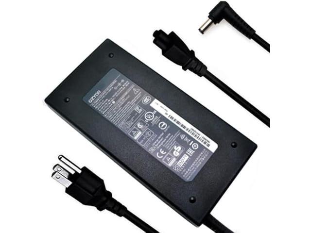 19.5V 9.23A 180W Laptop Charger for Msi A15-180P1A, for Sager NP7876 NP7856-N NP7856-S NP8956 NP8957 Notebook AC Adapter 5.5x2.5mm with Power Cord