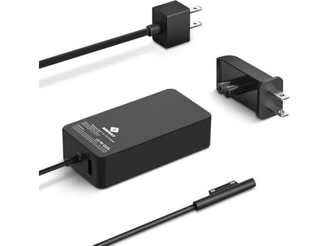 Surface Pro Charger 65W, Surface Laptop Charger for Microsoft Surface Pro 9/8/7+/7/6/5/4/3 Surface Laptop 5/4/3/2/1/Studio, Surface Book 2/1,...