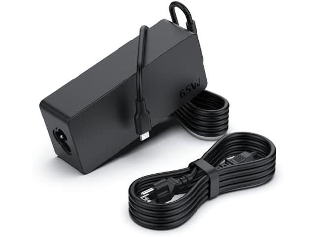 VUOHOEG 65W Chromebook Charger USB C Laptop Compatible with HP Lenovo Acer Asus Dell Samsung Google Computer Adapter Power Type-C, Chromebook X360...