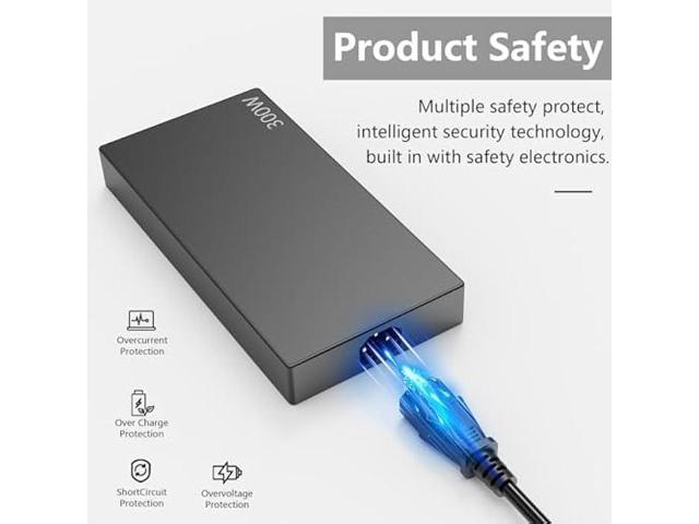 300W Charger Fit for Lenovo Legion 9i 7 7i 5i 5 Pro Thinkpad 9000K 9000P Y9000K Y9000X R7000P GX21F23045 SA10R16956 5A10W86289 ADL300SDC3A Laptop...