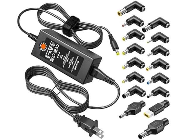 Powseed 65W Universal Laptop Charger for Lenovo HP Dell Acer ASUS Gateway Samsung Monitor Power Cord 5V 6V 10V 12V 13.5V 14V 15V 16V 18V 18.5V 19V...