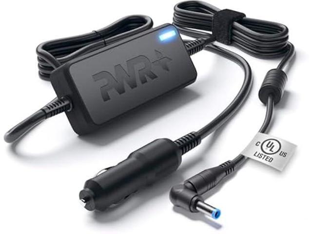 CAR Charger 90W 65W 45W for HP-Envy-Pavilion Touchsmart-Sleekbook 15 17 M6 M7 Series; Hp Spectre X360, Pro x360 G2; Pavilion X360 EliteBook X360 DC...