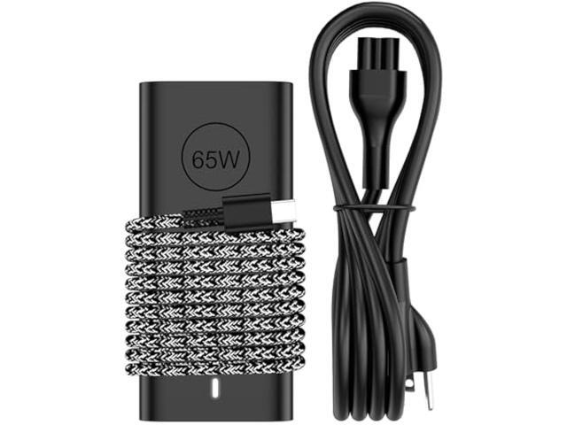 65W Watt USB Type C AC Power Adapter Compatible with Dell Laptop Charger Latitude 3340 3440 3540 5340 5440 5540 7340 7440 7640 9440 2in1 XPS 12 13...