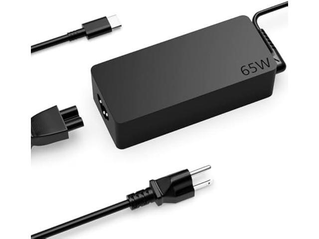 65W USB C Charger Compatible with Lenovo ThinkPad T14 T14s T16 L13 L14 L15 L16 X13 P14s Gen 4 5 6; X9 14 15 Aura Edition; X12 Gen 2 Detachable...
