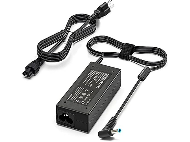 65W Laptop Charger,Compatible with Hp Model 15 15.6: 15-dy, 15-dq, 15-da, 15-db, 15-dw, 15-f, 15-ef, 15-ab, 15-ac, 15-af, 15-an, 15-au, 15-aw...