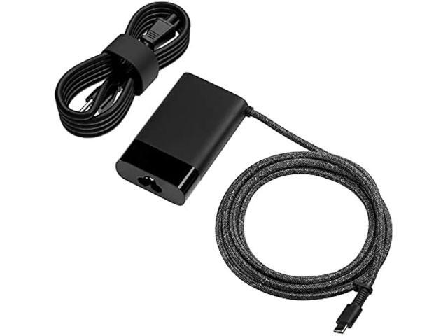 65W Slim Travel HP USB C AC Charger for Spectre x360 EliteBook x360 ProBook x360 Chromebook x360 Elite x2 Split x2 Fast Charging Type C Laptop...