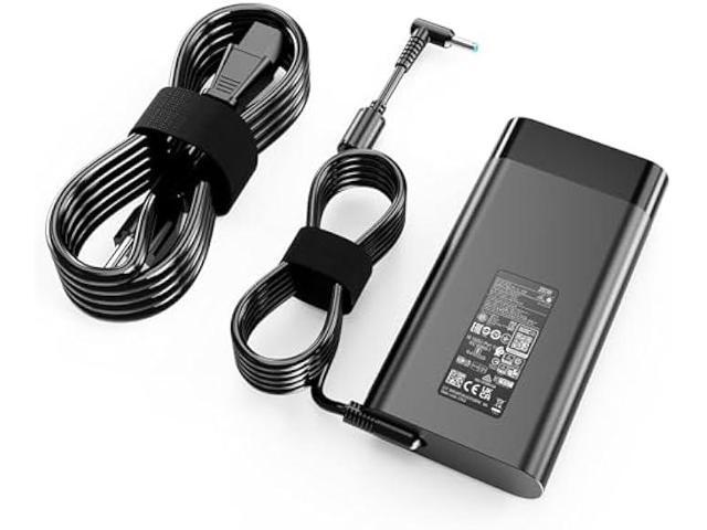 200W Laptop Charger Compatible with HP Omen Pavilion Gaming 15 16 17 Victus Gaming 15 16, HP Omen 15-ek0000 Laptop PC 150W / 200W Smart AC Adapter...