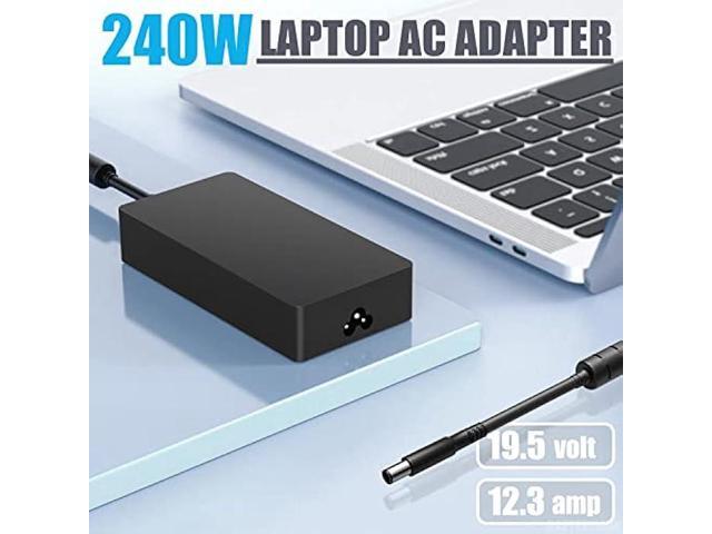 240W Power Adapter Compatible with Dell Alienware M15 R2 R3 R4 R6 R7 Alienware 15 17 M17 M11X M14X M17X M18X X15 Area-51m PA-9E, G15 G7 G5 G3...