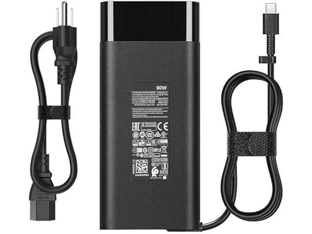 90W USB Type C Laptop Charger Compatible with HP Envy x360 14 15 16 17 Spectre x360 EliteBook 1040 G4 1040 G5 ZBook x2 G4,19.5V /4.5A 90W AC...