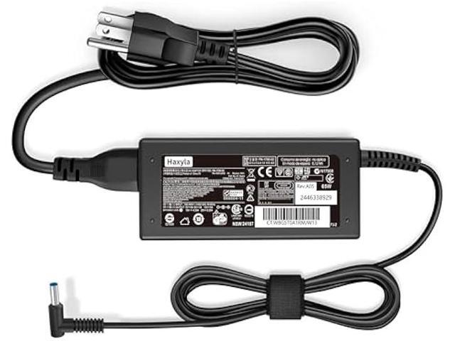 65W AC Charger Compatible with HP Elitebook 830 G5 840 G3 G4 G5 850 G3 G4 G5 / ProBook 450 G3 G5 G6 G8 ProBook 446 G3 HP is 13252 TPN-LA16 PPP009A...