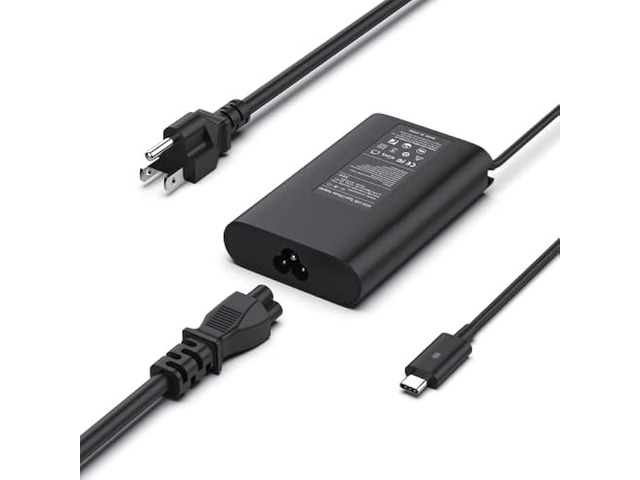 65W 45W USB C Laptop Charger Compatible with Dell Latitude 5420 5520 5320 7410 7390; Fit for XPS 12 9250 XPS 13 9350 9370; Fit for Chromebook 3100...