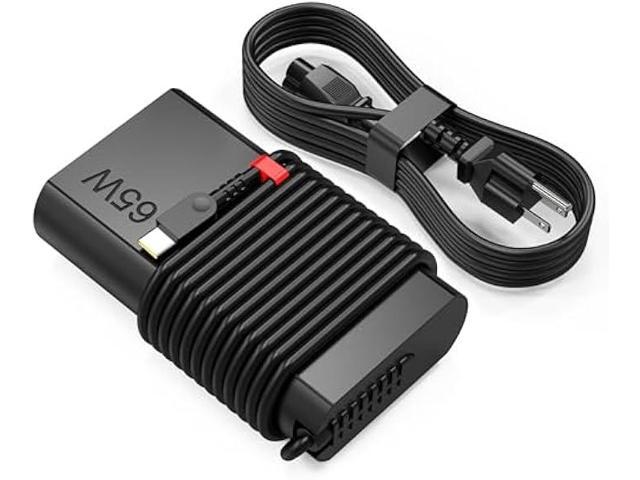 2025 New Slim 65W USB C Laptop Charger Compatible with Lenovo Thinkpad Yoga Chromebook IdeaPad ThinkBook Flex Computer Type C Fast Charging Power...