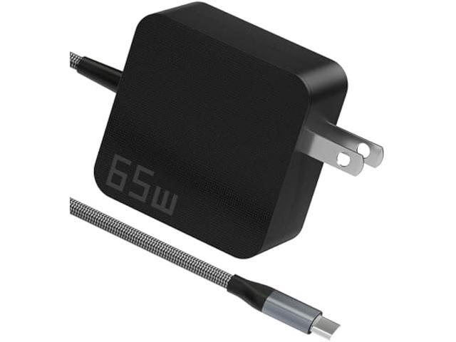 65W USB C Laptop Charger Fast Charging USB-C Power Adapter Compatible with Lenovo, ASUS, Samsung Galaxy Type C Fast Charger with PD Technology ...