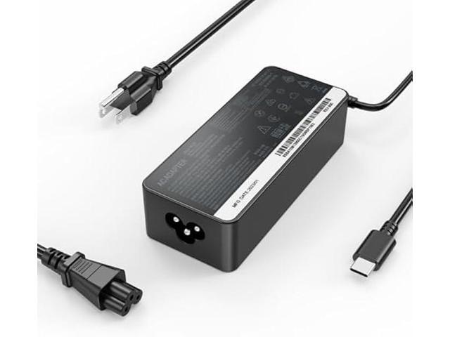 65W USB-C Charger Fit for Lenovo Thinkpad X1 Carbon 5th 6th 7th 8th Gen, X1 Yoga 2nd 3rd 4th 5th Gen, X1 Tablet 2nd 3rd, Yoga Type-C Series Laptop