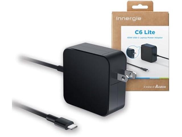 Innergie 65C 65W USB Type C Universal Laptop Charger Power Adapter PD 3.0-Compatible with iPhone 16/iPad/Switch/PC Laptop/MacBook Pro/AirUSB-C 2.3m...
