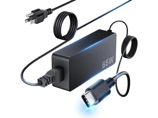 65W USB C Laptop Charger for Lenovo Thinkpad Yoga Chromebook - Universal Type C Computer AC Adapter Extended Power Cord