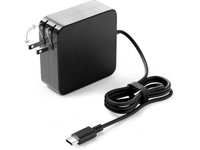 65W Charger Compatible with Nintendo Switch 2, Legion Go Type C Power PD Wall Fast Charger