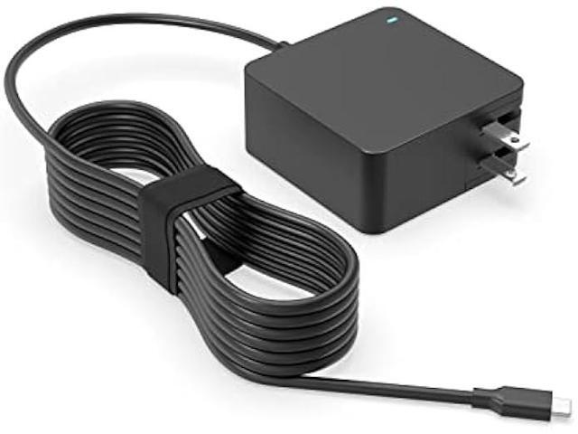 65W Watt USB-C AC Charger Fit for Dell Latitude 5420 5520 5320 9410 9510 7410 7210 7310 2-in-1 Type C Laptop Power Supply Cord