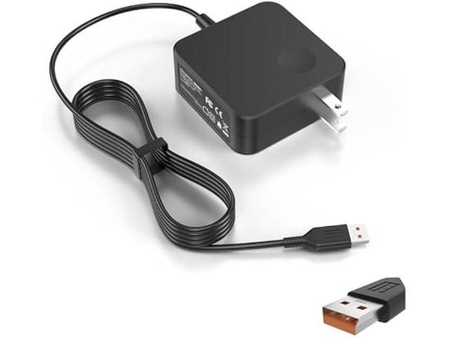 Fancy Buying 65W 40W 6pin USB Cable (Not Square Tip, Not USB Type C) Charger Adapter for Lenovo Yoga 3 Pro-1370 Yoga 3-1170 Yoga 3-1470 36200563...