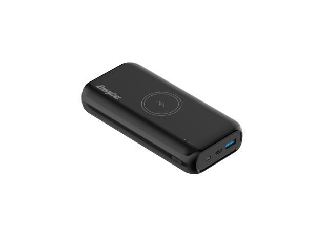 Energizer Wireless Portable Charger 20000mAh 15W Wireless and 20W USB-C PD 3.0 Fast Charging Power Bank for iPhone 16/15/14/13/12 Series, iPad,...