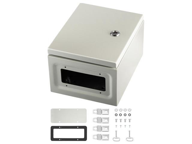 NEMA Metal Case, 10 x 8 x 6'' NEMA 4X Metal Electric Enclosure, IP66 Water & Dust Resistant, Suitable for Both Outdoor & Indoor Use, Includes...