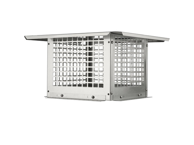 Chimney Cap, 12 x 12 inch, 304 Stainless Steel Fireplace Chimney Cover, Not Easily Toppled & Practical Accessories & Easy Installation, Fits Mesh...