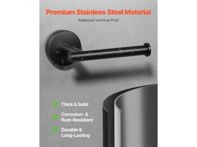 Toilet Paper Holder, Fits Mega Rolls Size, Premium Stainless Steel Rustproof Material, Wall Mounted with Screws, Toilet Roll Tissue Holder for...