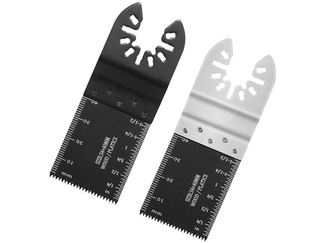 VEVOR 30PCS Multi Tool Blades Kits, Universal Quick Release Oscillating Saw Blades, 8 Types Wood Metal Plastic Oscillating Tool Blades, Fit Dewalt...