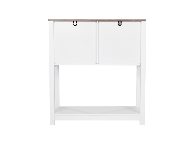 VEVOR Coffee Bar Cabinet, 31.5 Inch Farmhouse Coffee Bar Cabinet with Storage, Coffee Bar Table with Magnetic Doors, Farmhouse Sideboard Buffet...