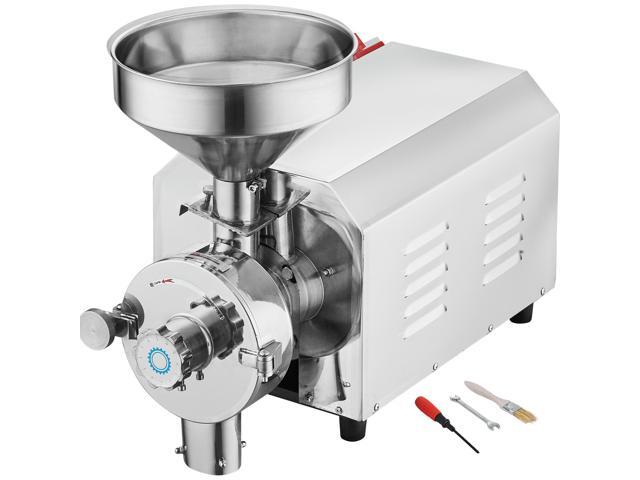 Soybean Grinder Commercial Grinding Machine for Spices 2200W Corn Mill Grinder 50 KG/H Stainless Steel Corn Grinder Industrial Flour Milling...