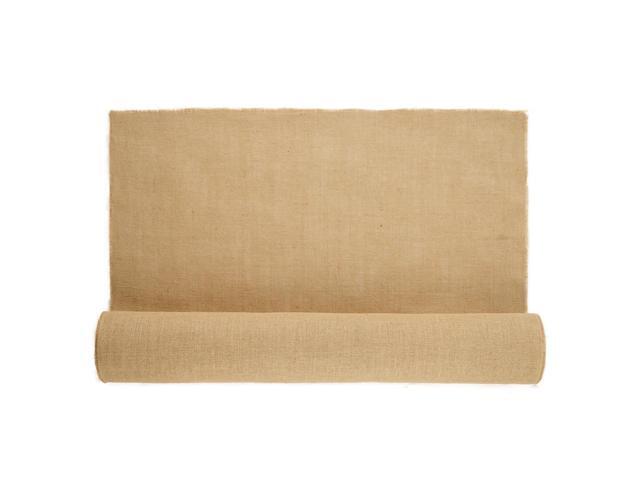 Burlap Fabric Roll, 40 x 75 ft & 50 x 50 High Density Wide Natural Burlap Fabric Rolls, Jute Fabric Burlap Tree Wrap Roll, for Decor, Crafts,...