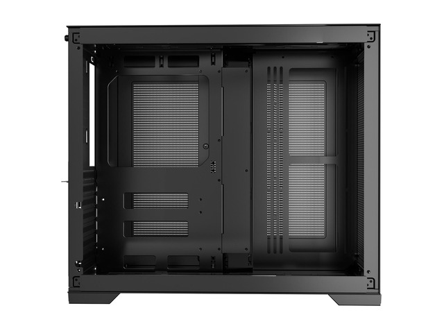 VEVOR Mid-Tower PC Case Dual Chamber Gaming Computer Case with Tempered Glass Panels Magnetic Dust Filter Cable Management for GPU up to 410 mm in...