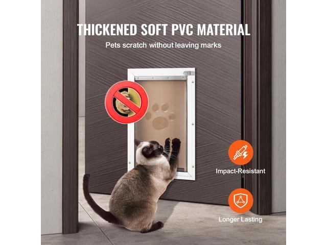 VEVOR Pet Door Replacement Flap 13.63' x 23.62' Compatible with Pet Doors