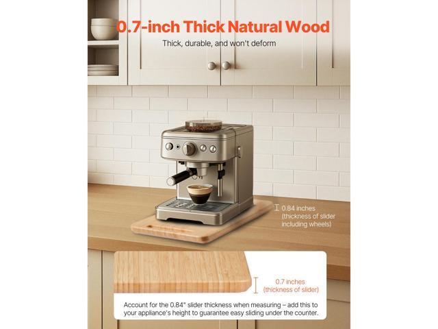 VEVOR Appliance Slider 16 x 12 in Sliding Tray for Kitchen Countertop