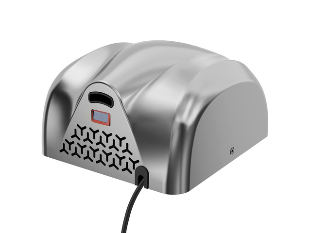 VEVOR Heavy Duty Commercial Hand Dryer, 1300W Automatic High Speed Stainless Steel Warm Wind Hand Blower, 120V Plug In/Hardwired Two Power Options,...