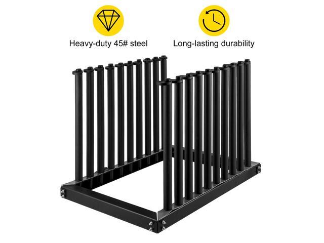 Windshield Rack 9-Lite, Windshield Truck Rack Steel, Windshield Glass Rack 24-Inch Height, Windshield Rack for Truck with PVC Pad & Foam Padding,...