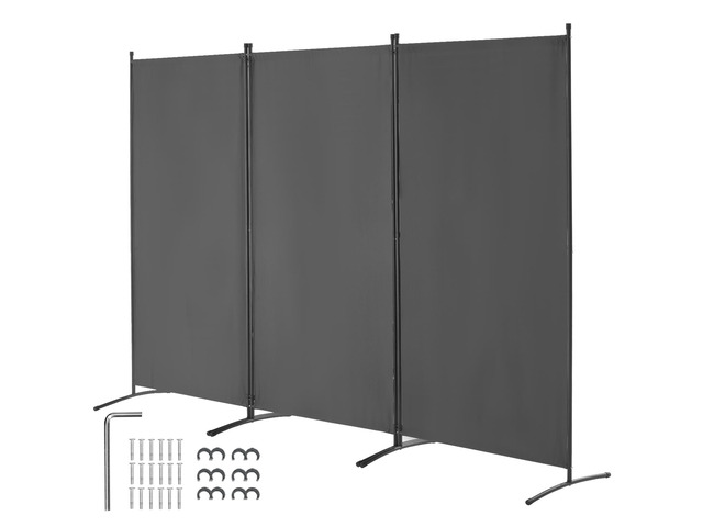 Room Divider, 3 Panel Room Divider, Folding Privacy Screen and Portable Partition Divider for Room Separation, Freestanding Room Partitions for...