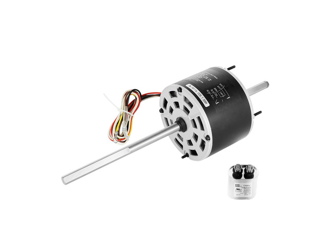 VEVOR 1/3HP RV AC Fan Motor AC115V 3A 1675RPM Single Phase with 7.5uf/370V Capacitor