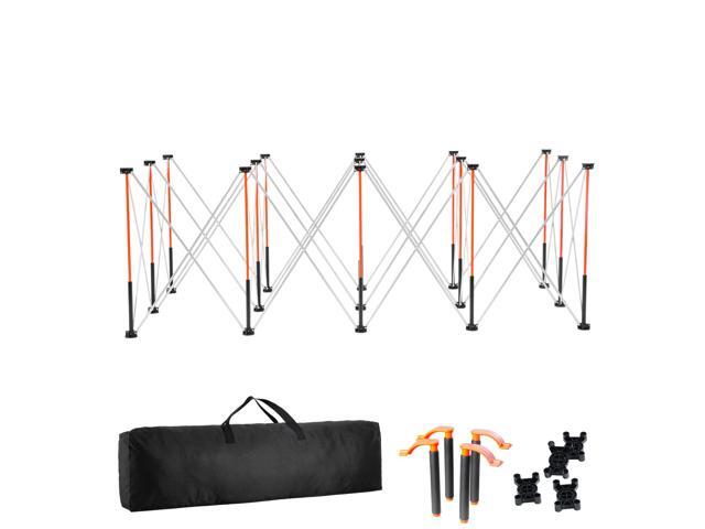 Portable Folding Workstand 8.05 x 4.13ft Collapsible Work Stand 6000lbs Capacity