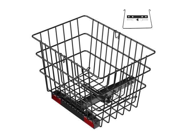 Scooter Rear Basket Heavy Duty Mobility Basket with Handle 1 in Receiver