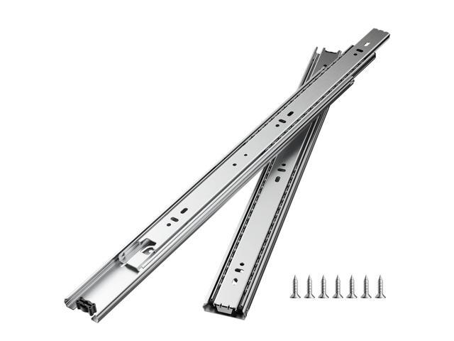 VEVOR Drawer Cabinet Slides Side Mount 18 inch 10 Pairs 100 LB Load Replacement