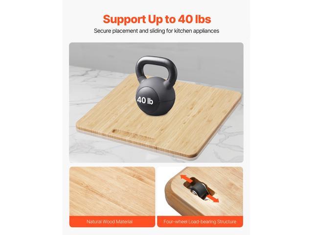 VEVOR Appliance Slider 13 x 16 in Sliding Tray for Kitchen Countertop