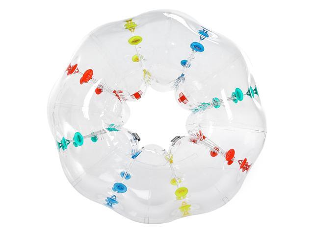 Inflatable Bumper Balls 1-Pack, 5FT/1.5M Body Sumo Zorb Ball, 0.8mm Thick PVC Human Hamster Bubble Knocker for Outdoor Sports Team Gaming Play,...