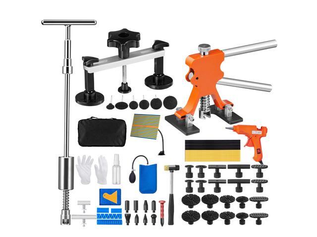VEVOR 69 PCS Dent Repair Kit, Auto Car Body Paintless Dent Removal Tool Kit, Golden Lifter, Bridge Puller, Slide Hammer Tool Kit for Automobile...