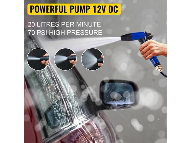 Washdown Deck Wash Pump Kit 12v 20 Lpm 70 Psi Caravan Rv Boat Marine