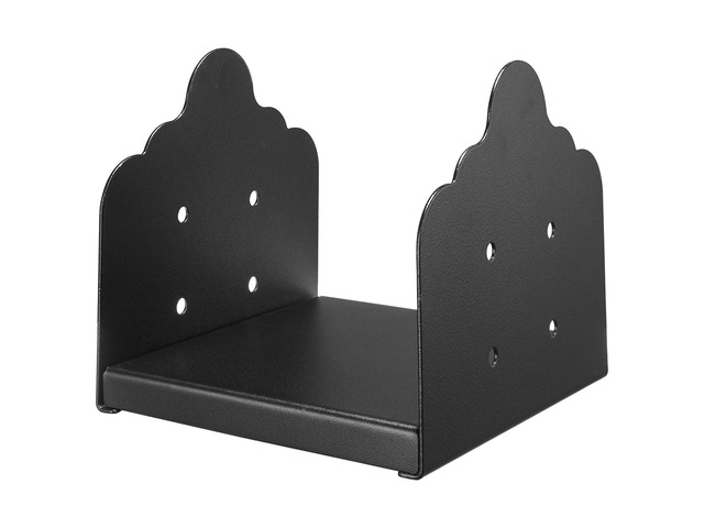 8x8 Post Base 2 Pcs, Inner Size 7.9x7.5 inch / 200x190 mm Post Brackets, Heavy Duty Carbon Steel Decking Posts, Wood Posts Brackets for Pavilion...