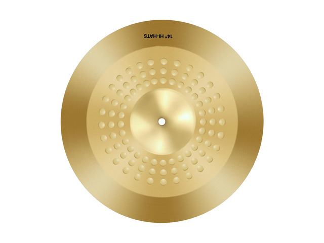 VEVOR Cymbal Pack 4 Pieces Cymbals Drum Set 10 14 16 20 Inches Cymbals for Drum