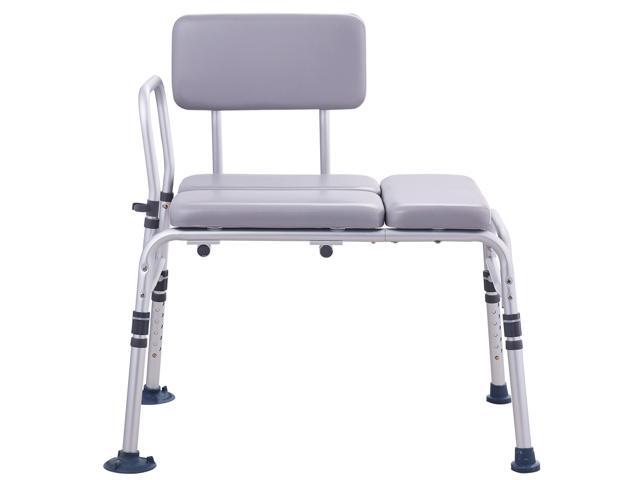 Tub Transfer Bench for Bathtub 500lbs, Shower Seats for Adults, Lightweight Shower Bench for Elderly and Disabled with Padded Seat, Non-Slip Bath...