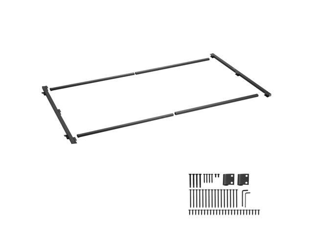 Gate Building Kit, Fits 60 to 96 in Wide Openings, Up from 6 to 7 ft High Fence, Adjustable Gate Building Kit, Anti Sag Full Gate Frame Kit with...